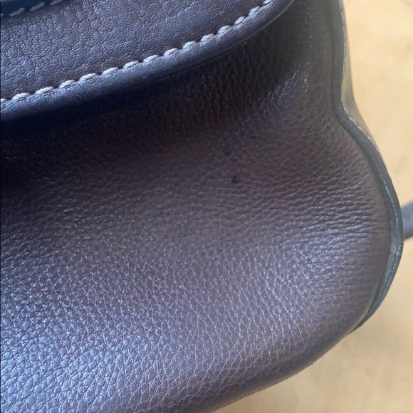 FOSSIL Brown Leather Shoulder Purse - Picture 14 of 14